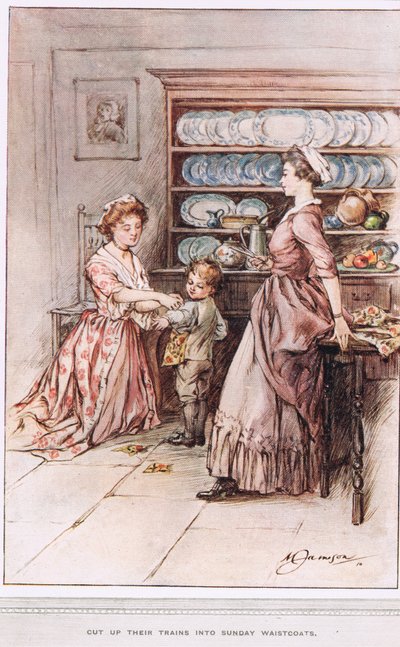 They Cut Up Their Trains into Sunday Waistcoats, Illustration from 
